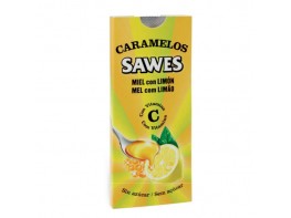 Imagen del producto CARAMELOS SAWES MIEL LIMON S/A. BLISTERS